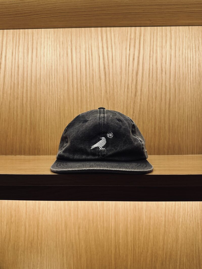 Raven Washed Canvas Cap - Image 2