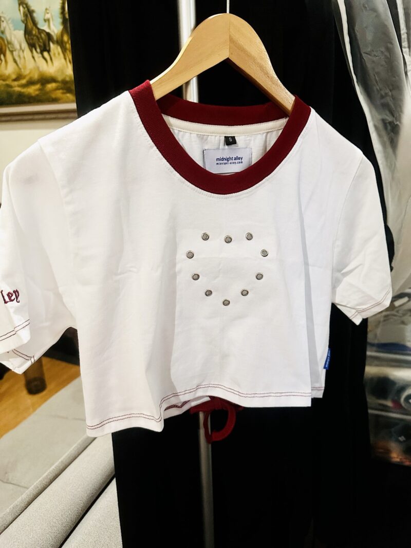 Heart Sphere Crop Tee - Image 3