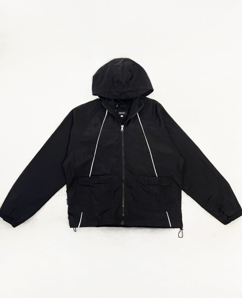 Black Nylon Jacket - Image 2